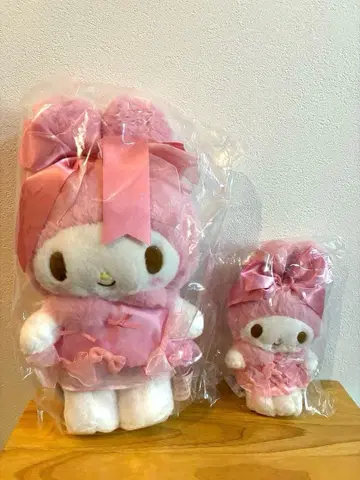 산리오 마이멜로디 50주년 리본 공주 마스코트 홀더 벌스데이 인형