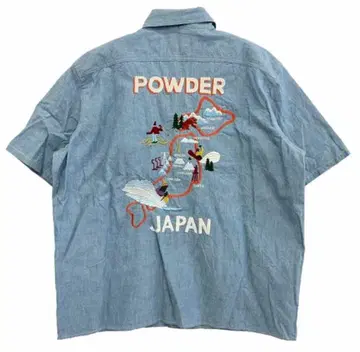 BOGEN 파우더 재팬 셔츠 파우더 재팬 셔츠