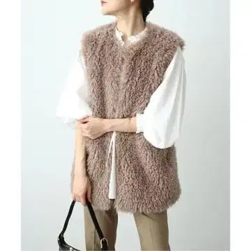 SLOBE IENA ECOPEL 퍼 베스트