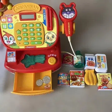 호빵맨 완구 계산대 세트