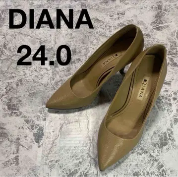 새상품급 DIANA 다이애나 스틸레토 하이힐 24.0