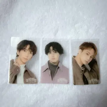 to HEROes IMP. 클리어 카드 3장 세트