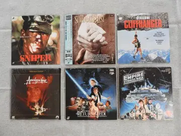 LD 레이저 디스크 스타 워즈 지옥의 묵시록 외 6장