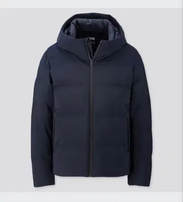 새상품급 | 유니클로 | 심리스 다운 파카 | 네이비 | M