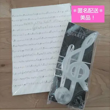 NEWS LIVE 2016 QUARTETTO 응원봉 팜플렛