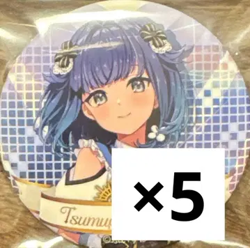 브이스포! 츠무기 코카게 캔뱃지 VSPO FES 페스티벌