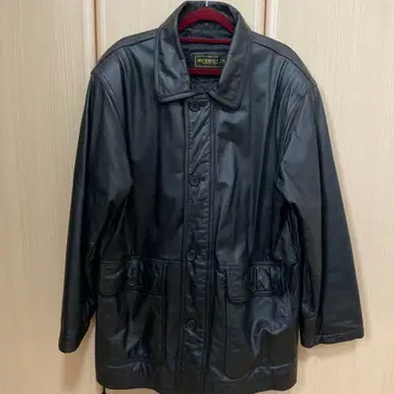 RECUERDO C.U. 블랙 가죽 자켓