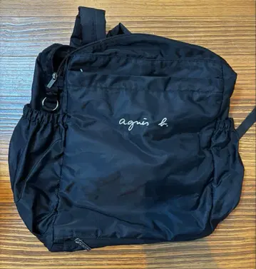 Agnes b 선착순! 블랙 메쉬 백팩