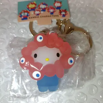 먀쿠먀쿠 산리오 클리어 컬러 키티 오사카 간사이 만박 키링