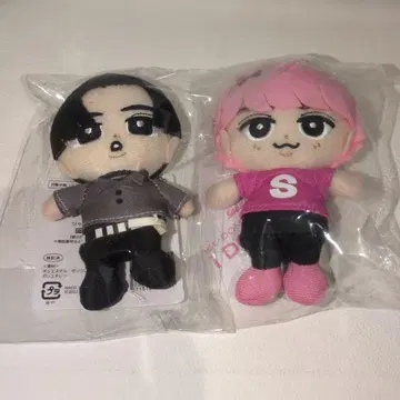 스노치루 봉제 인형 메구로 렌 사쿠마 다이스케 2점 세트