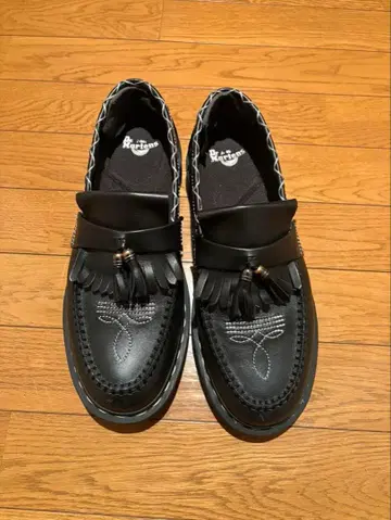 닥터마틴 아드리안 9A 블랙 로퍼 43