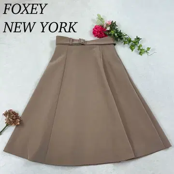 J735 미사용 새상품 M 38 폭시 뉴욕 무릎 기장 여성용