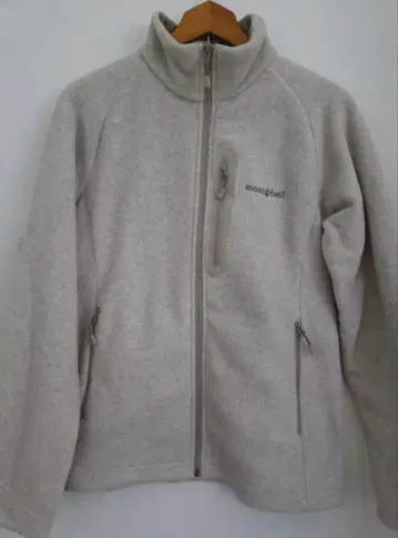 몽벨 CLIMAPLUS 플리스 자켓 라이트 그레이