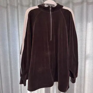 JEANASIS 하프 지퍼 풀오버