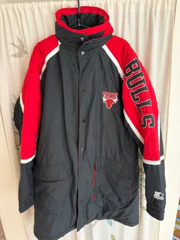 NBA 시카고 불스 점퍼 다운 자켓 STARTER L 사이즈