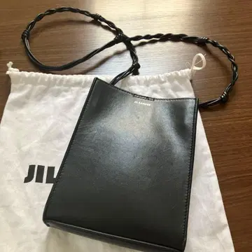 JIL SANDER 블랙 숄더백
