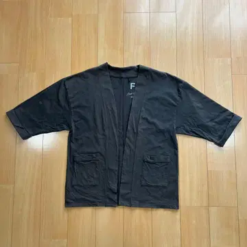 AFYF 다크 그레이 5부 기장 가디건