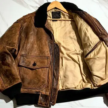 AVIREX G-1 플라이트 자켓 vintage 구제 의류 브라운