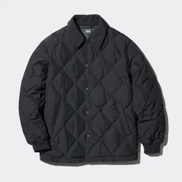 퍼프 테크 퀼팅 자켓 L 블랙