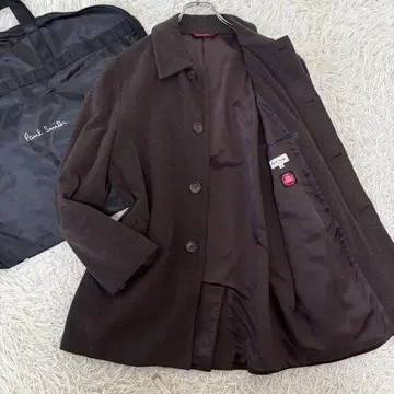 PaulSmith 캐시미어 울 스텐카라 코트 고어 윈드스토퍼