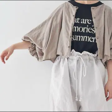 nest Robe 캔디 슬리브 2way 볼레로 블라우스