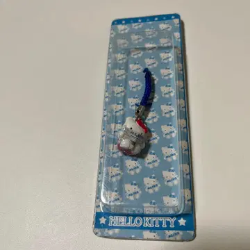 헬로키티 가나가와 신문사 스트랩 족쇄 2003년산 산리오 레어