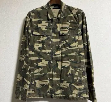 junhashimoto MILITARY BLOUSON 카모플라주 패턴