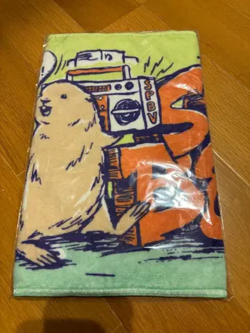SUPER BEAVER 뮤직 비버 타월 미개봉 새상품