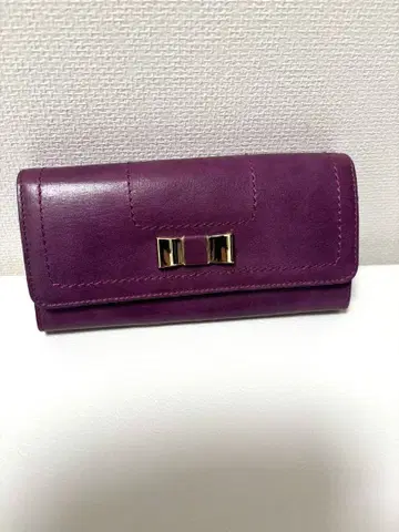 새상품 레베카 테일러 REBECCA TAYLOR 장지갑 퍼플 보라색