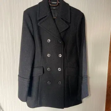 [ 캐시미어 혼방 ] HUGO BOSS 피코트 여성용 최고급