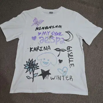 aespa 팬미팅 T셔츠