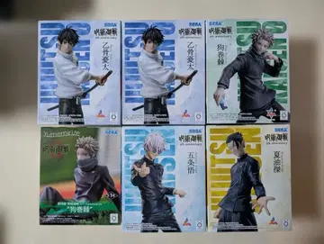 주술회전 피규어 6세트