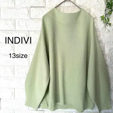 INDIVI 니트 13 사이즈 빅 사이즈 인디비 니트 42 사이즈