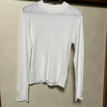 프로포션 바디 드레싱 케이블 짜임 니트