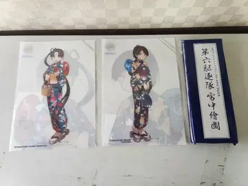 칸코레 진수부 여름 축제 클리어 파일 & 태피스트리 세트