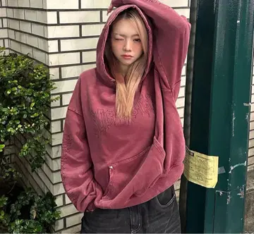 Such a Stan 후드티 [ L 사이즈 레드 ]