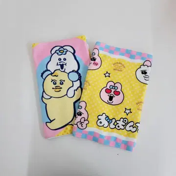 빤쮸토끼 닌포참 페이스타월 어깨동무