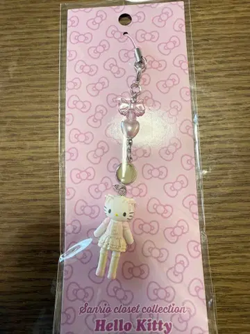 헬로키티 스트랩 옷장 컬렉션 발길이 키티 산리오