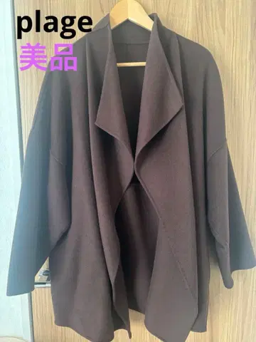 [ 새상품급 ] plage 플라주 해밀턴 미들 코트