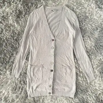 [ DAMAcollection ] 롱 가디건 긴팔 V넥 린넨