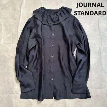 저널 스탠다드 프릴 블라우스 긴팔 고급 가을/겨울