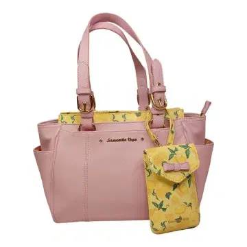 Samantha Vega 스마트폰 케이스 포함 핑크 숄더백