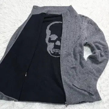 Lucien pellat-finet 그레이 집업 가디건 XL