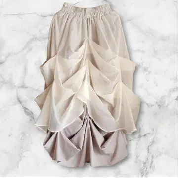 새상품급 노틀에모아 개더 롱 스커트 택 포함 새상품