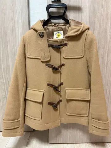 Ray BEAMS 베이지 더플 코트