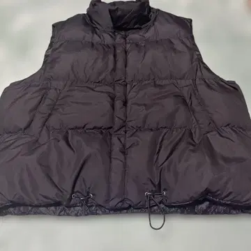 블랙 다운 베스트 여성용