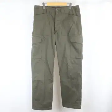 새상품급 00s 오스트리아군 버튼 플라이 필드 카고 팬츠 남성용