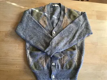 루치아노 발렌티노 남성용 니트 가디건 M 사이즈