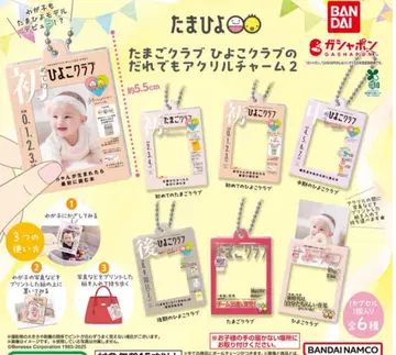 타마히요 누구나 아크릴 참 가챠 컴플리트 6종 세트