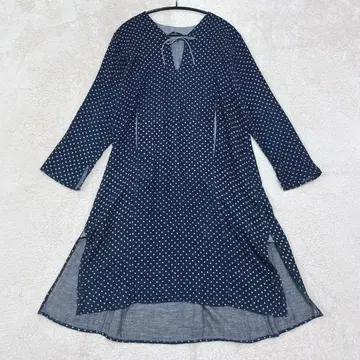 새상품급 45R 45RPM 이중직 튜닉 원피스 0